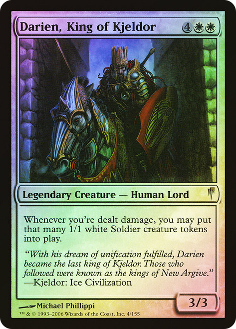 Darien, King of Kjeldor | Coldsnap - Japanese | Star City Games