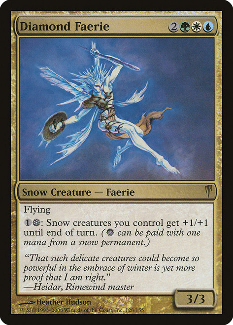 Diamond Faerie\nColdsnap\nSingle\nMagic The Gathering