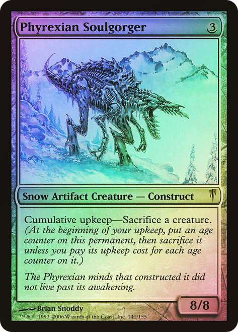 Phyrexian Soulgorger\nColdsnap\nSingle\nMagic The Gathering