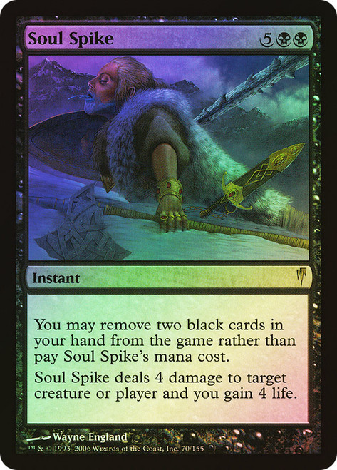 Soul Spike\nColdsnap\nSingle\nMagic The Gathering