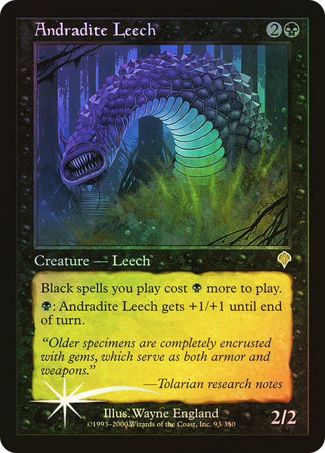 Andradite Leech\nInvasion\nSingle\nMagic The Gathering