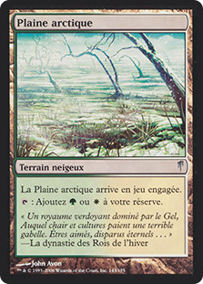 Arctic Flats
Coldsnap - French
Single
Magic The Gathering