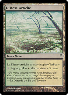 Arctic Flats
Coldsnap - Italian
Single
Magic The Gathering