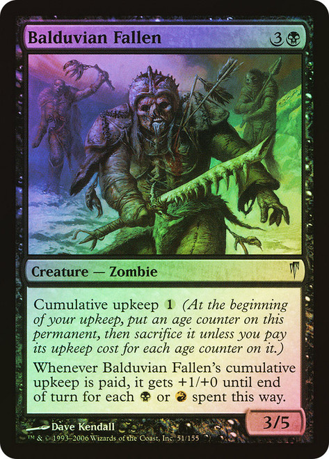 Balduvian Fallen\nColdsnap\nSingle\nMagic The Gathering