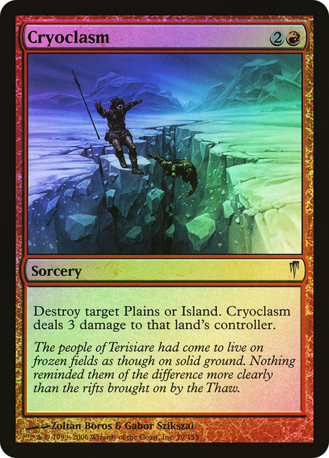 Cryoclasm\nColdsnap\nSingle\nMagic The Gathering