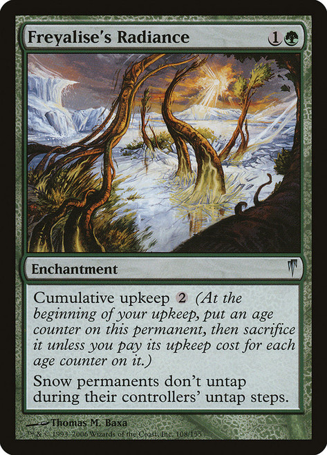 Freyalise's Radiance\nColdsnap\nSingle\nMagic The Gathering