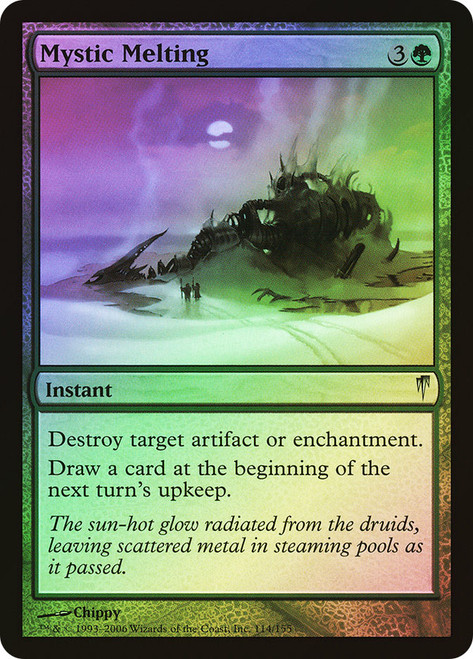 Mystic Melting\nColdsnap\nSingle\nMagic The Gathering