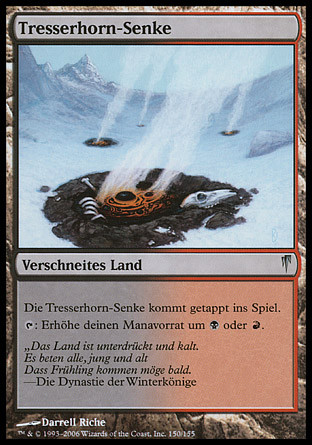 Tresserhorn Sinks
Coldsnap (Foil) - German
Single
Magic The Gathering