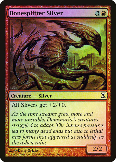Bonesplitter Sliver\nTime Spiral\nSingle\nMagic The Gathering