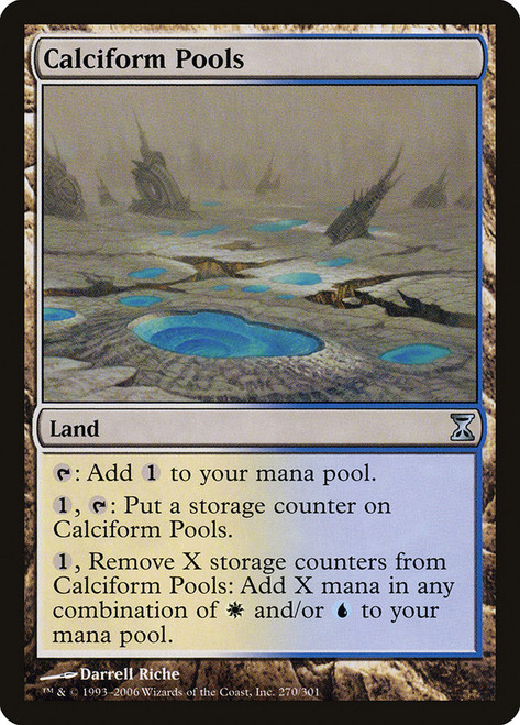 Calciform Pools\nTime Spiral\nSingle\nMagic The Gathering