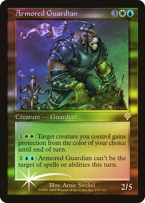 Armored Guardian\nInvasion\nSingle\nMagic The Gathering