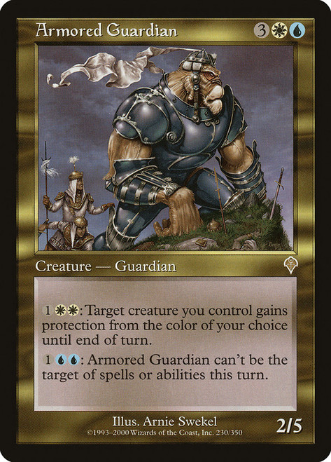Armored Guardian\nInvasion\nSingle\nMagic The Gathering
