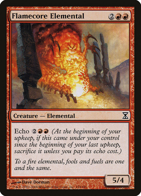 Flamecore Elemental | Time Spiral | Star City Games