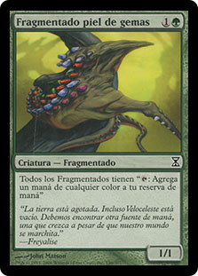 Gemhide Sliver
Time Spiral - Spanish
Single
Magic The Gathering
