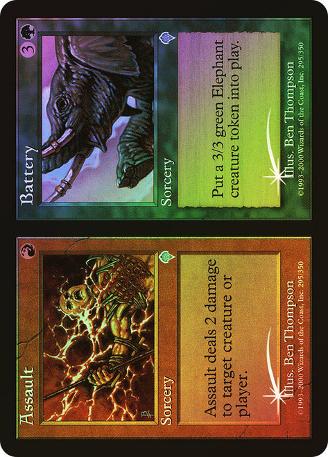 Assault // Battery
Invasion
Single
Magic: The Gathering