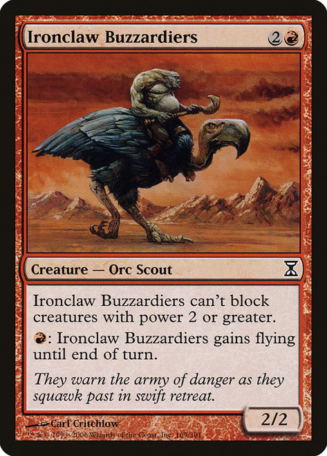 Ironclaw Buzzardiers\nTime Spiral\nSingle\nMagic The Gathering