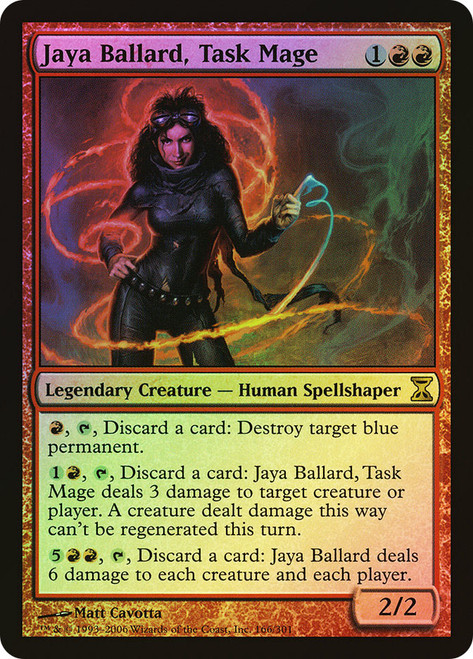 Jaya Ballard, Task Mage\nTime Spiral\nSingle\nMagic The Gathering