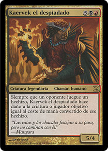 Kaervek the Merciless
Time Spiral - Spanish
Single
Magic The Gathering