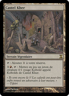 Kher Keep
Time Spiral - French
Single
Magic The Gathering
