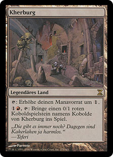 Kher Keep
Time Spiral - German
Single
Magic The Gathering