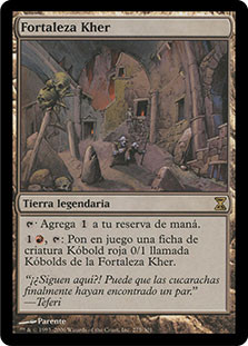 Kher Keep
Time Spiral - Spanish
Single
Magic The Gathering
