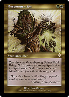 Aura Mutation
Invasion - German
Single
Magic The Gathering