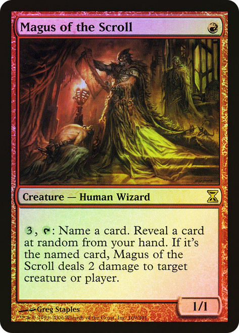Magus of the Scroll\nTime Spiral\nSingle\nMagic The Gathering