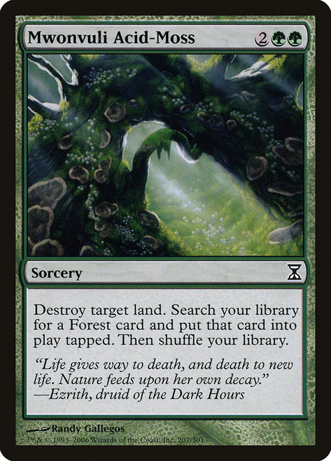 Mwonvuli Acid-Moss | Mystery Booster / The List | Star City Games