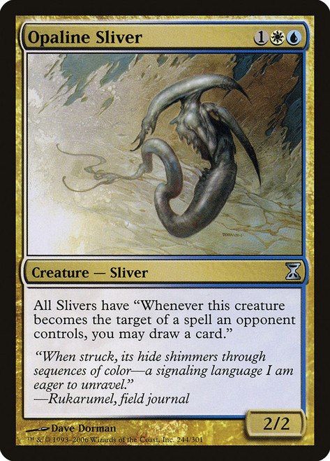 Opaline Sliver\nTime Spiral\nSingle\nMagic The Gathering