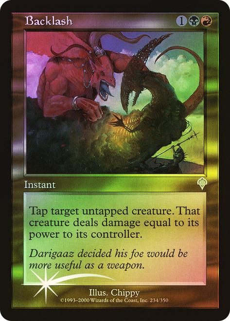 Backlash\nInvasion\nSingle\nMagic The Gathering