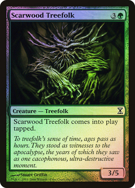 Scarwood Treefolk\nTime Spiral\nSingle\nMagic The Gathering