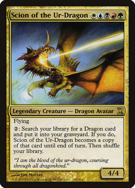 Scion of the Ur-Dragon\nTime Spiral\nSingle\nMagic The Gathering
