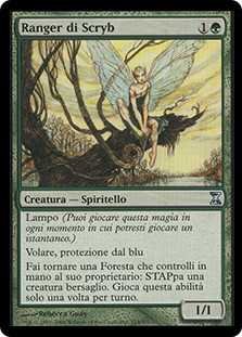 Scryb Ranger
Time Spiral - Italian
Single
Magic The Gathering