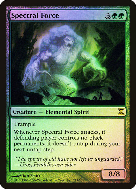 Spectral Force\nTime Spiral\nSingle\nMagic The Gathering
