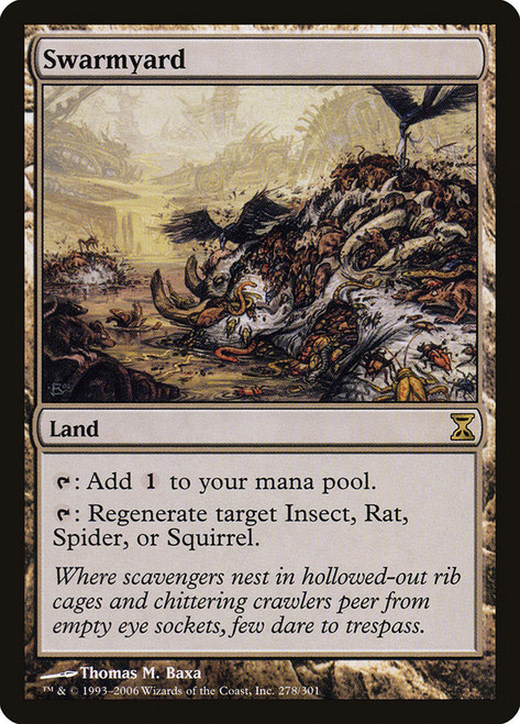 Swarmyard\nTime Spiral\nSingle\nMagic The Gathering