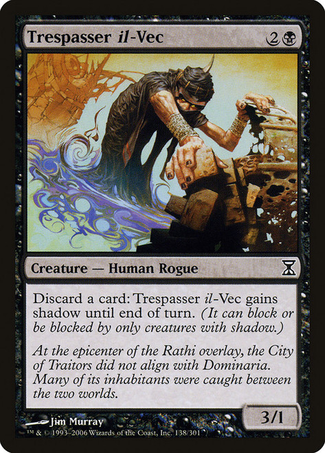 Trespasser il-Vec\nTime Spiral\nSingle\nMagic The Gathering