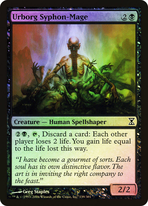 Urborg Syphon-Mage\nTime Spiral\nSingle\nMagic The Gathering