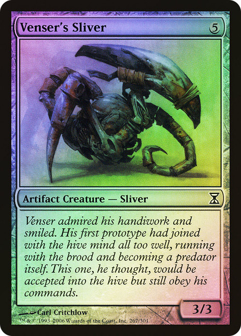 Venser's Sliver\nTime Spiral\nSingle\nMagic The Gathering