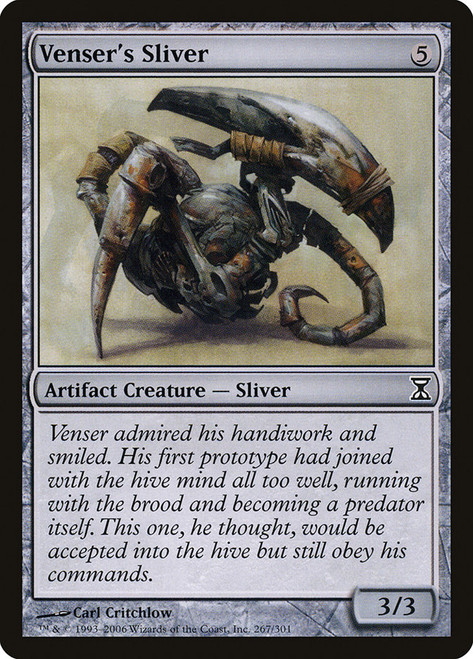 Venser's Sliver\nTime Spiral\nSingle\nMagic The Gathering