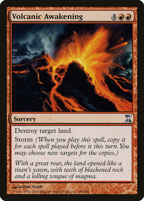 Volcanic Awakening\nTime Spiral\nSingle\nMagic The Gathering