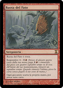 Wheel Of Fate
Time Spiral - Italian
Single
Magic The Gathering