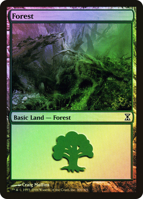 Forest (#300)\nTime Spiral\nSingle\nMagic The Gathering