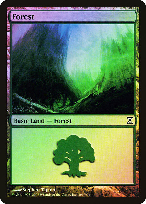 Forest (#301)\nTime Spiral\nSingle\nMagic The Gathering