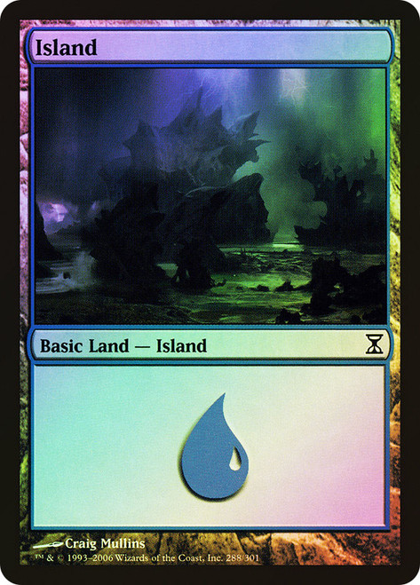 Island (#288)\nTime Spiral\nSingle\nMagic The Gathering
