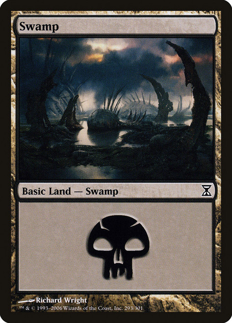 Swamp (#293)\nTime Spiral\nSingle\nMagic The Gathering