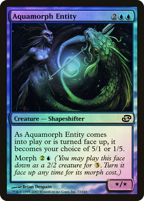 Aquamorph Entity\nPlanar Chaos\nSingle\nMagic The Gathering