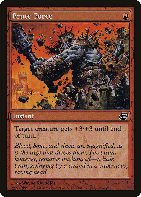 Brute Force\nPlanar Chaos\nSingle\nMagic The Gathering