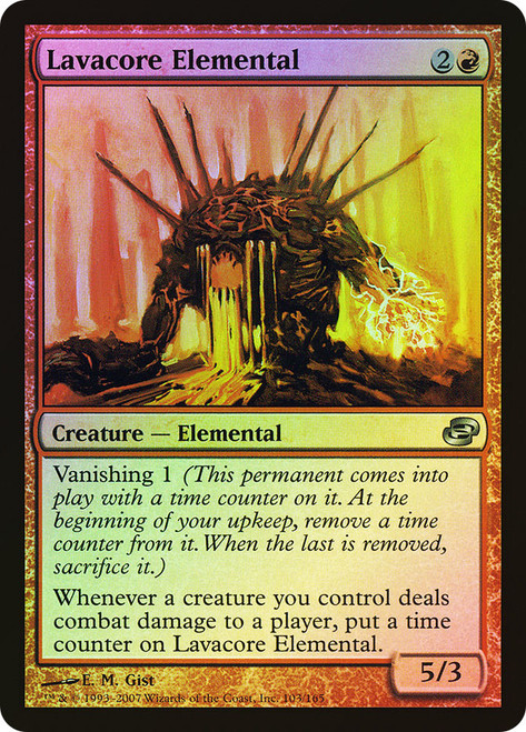 Lavacore Elemental\nPlanar Chaos\nSingle\nMagic The Gathering
