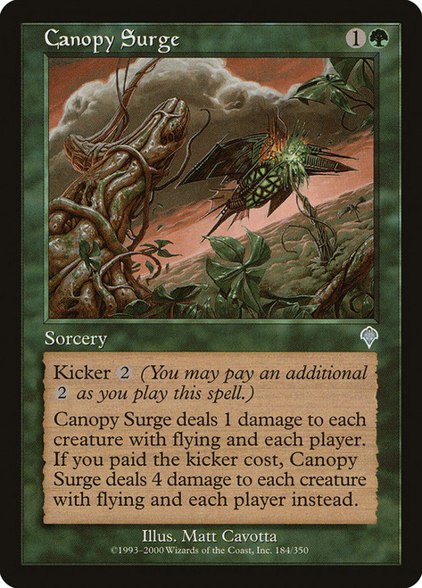 Canopy Surge\nInvasion\nSingle\nMagic The Gathering