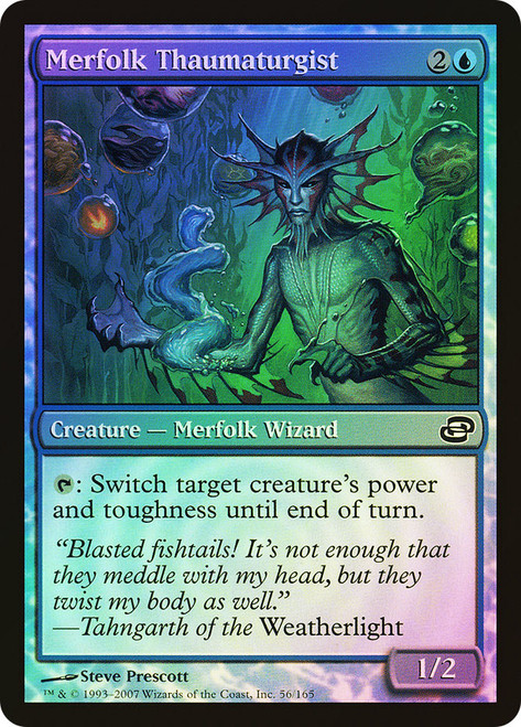 Merfolk Thaumaturgist\nPlanar Chaos\nSingle\nMagic The Gathering